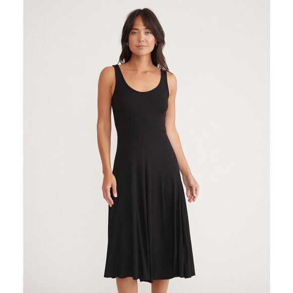 ✨Marine Layer Lexi Rib Fit and Flare Midi Dress✨ - Picture 4 of 14